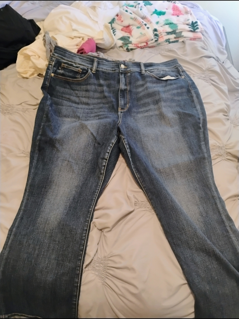 Judy Blue Dark Wash Ankle Crop Women's Jeans